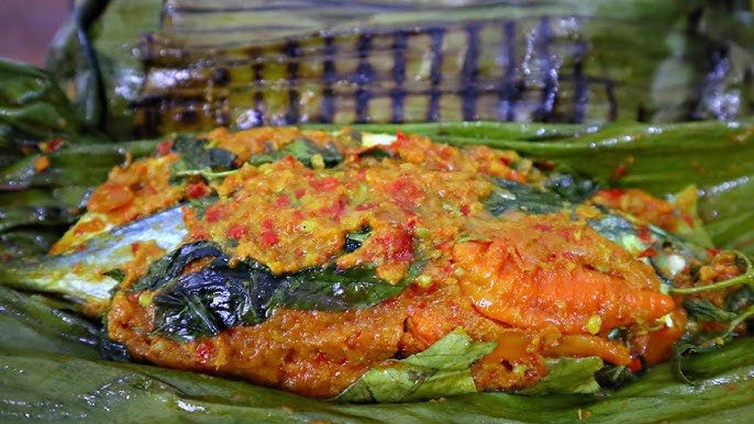 Ikan pepes kemangi rasa super