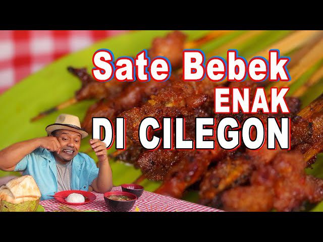 Sate bebek jadi kuliner masakan unik